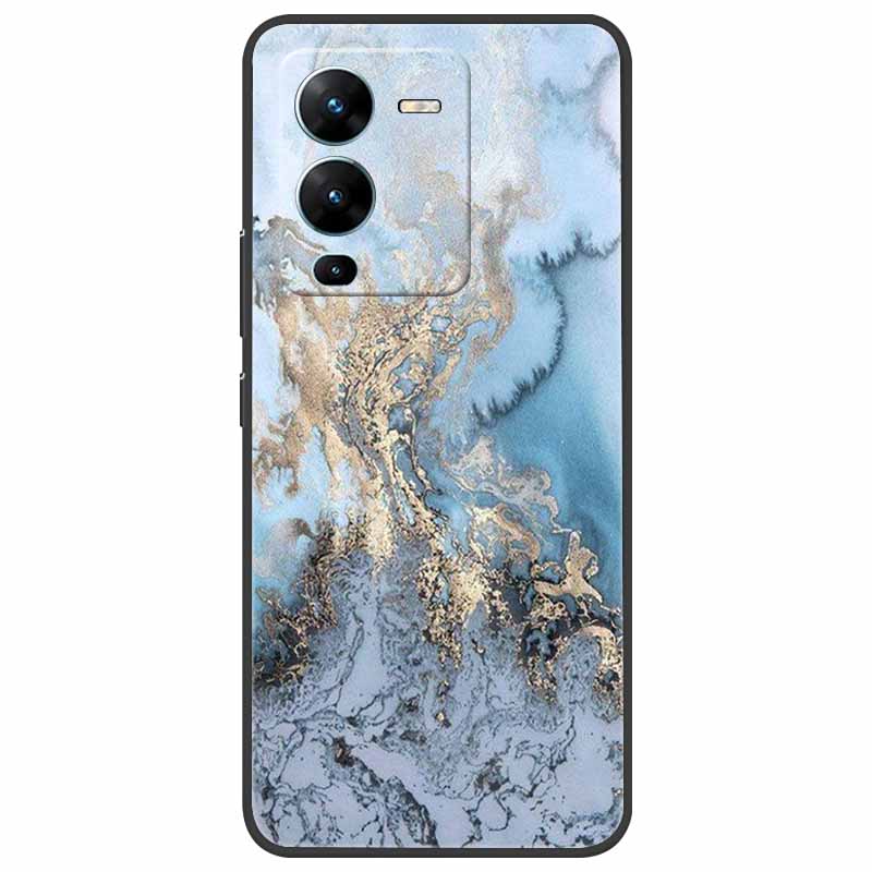 Для vivo V25 Pro Чехол V2158 Мягкий Силиконовый ТПУ Чехол для телефона Для vivo V25 Pro 5G Чехол Ударопрочный Capa V 25 Pro V25Pro Coque Крутой