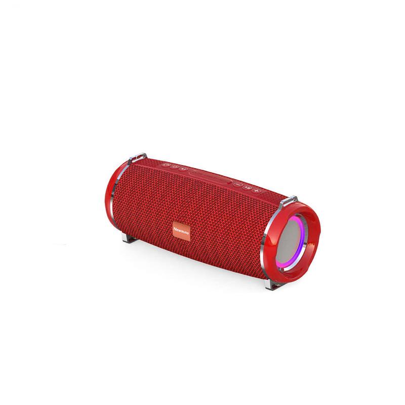 Портативная тканевая Bluetooth-колонка Newmine BT33, штекер CN (адаптер в комплекте)
