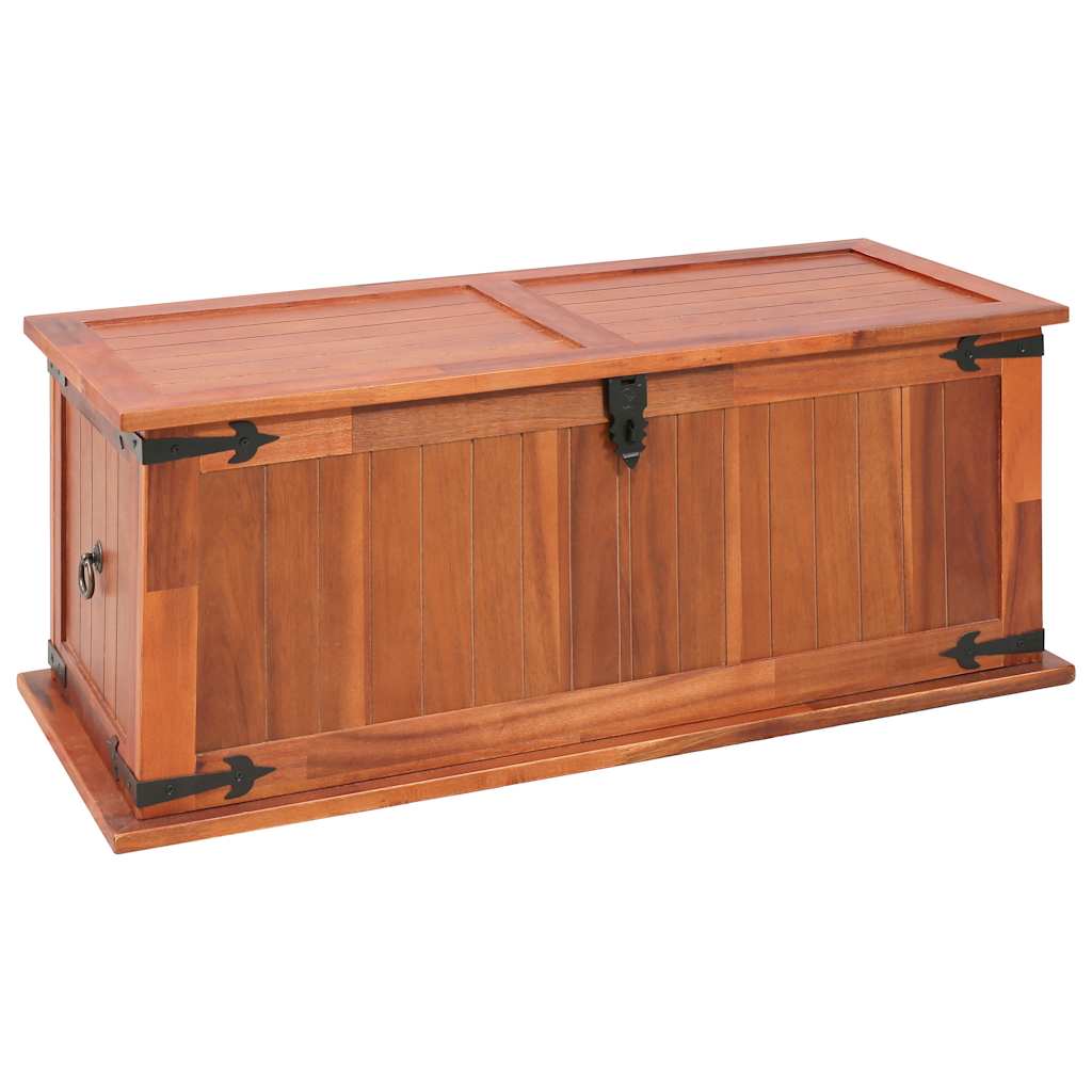 Storage Trunks Set of 3 Solid Acacia Wood