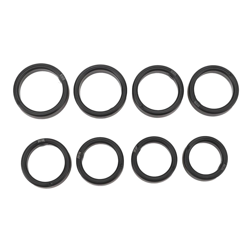 8 шт. Набор для определения размера умного кольца Размеры от 6 до 13 Пластиковая модель оздоровительного кольца для выбора наиболее подходящего размера