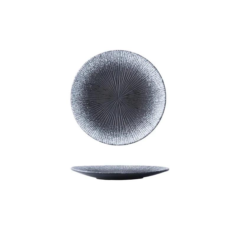 Креативная посуда Западные тарелки Керамические обеденные тарелки Практичная кухня Японский стейк Диск Домашняя кухня Спагетти