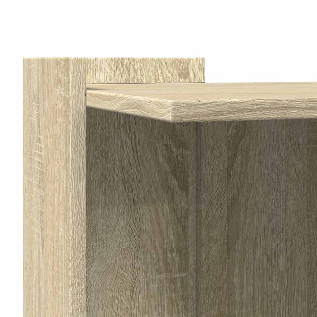 Cat Litter Box Sonoma Oak 53x53x51 cm Particleboard
