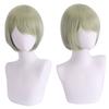 Cosplay Wig, Face-Controlling, Short Hair, Thickened Version, Face-Controlling Style, Colorful Synthetic Fiber Wig