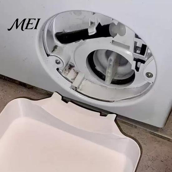 Under Washer Catch Basin Washing Machine Drain Pan, Heavy Duty Leak Proof Drainage Water Damage Prevention Tray Tray, Floor Protection for Front Load