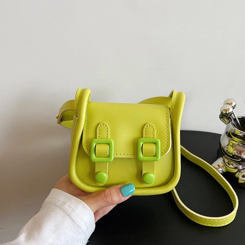 Женская ретро мини-сумка-седло - Сумочка для помады, Простой повседневный стиль через плечо или кроссбоди