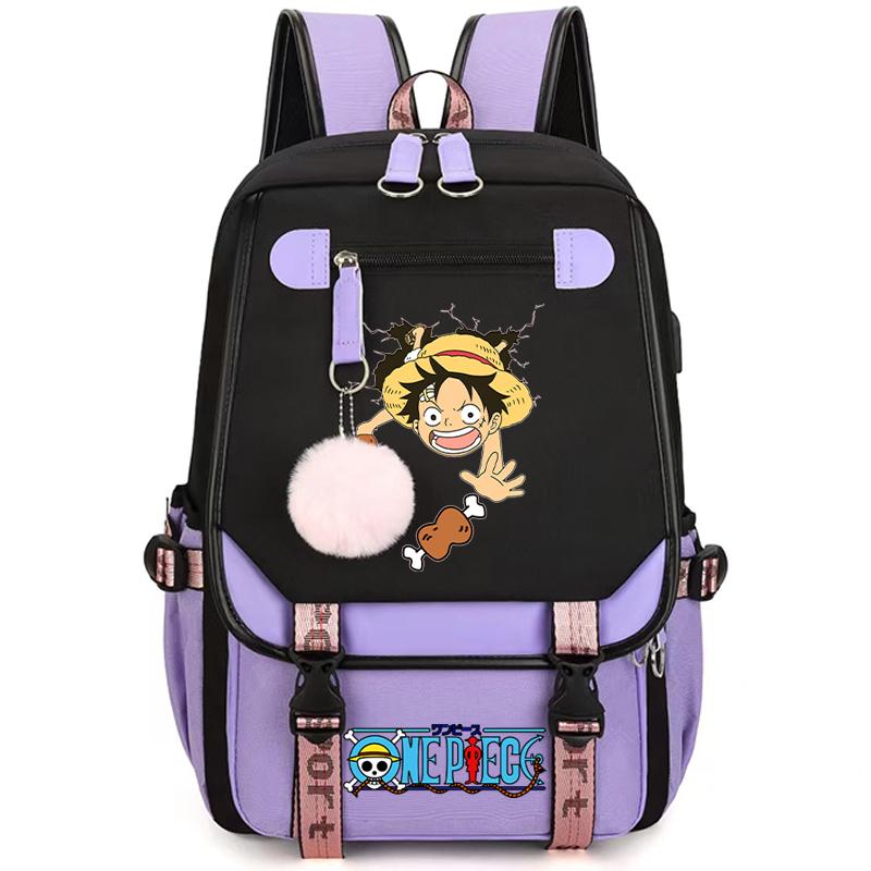 Аниме One Piece унисекс универсальный рюкзак водонепроницаемый рюкзак для студентов ежедневная сумка для книг для детей подарки для мужчин и женщин дорожная сумка для отдыха Mochila
