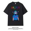 2025 Coldplay Band Around The T-shirt Summer Men and Women of The Same 2025 Concert Short Sleeve Pure Cotton Half-sleeve Clothes
