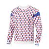 Li Ning Table Tennis Series Full Print Comfortable Breathable Casual Sports Hoodie Unisex Hoodies Standard-White AWDUA57-2