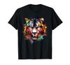 Tiger Colourful Animal Lovers, Animals, Tigers T-Shirt