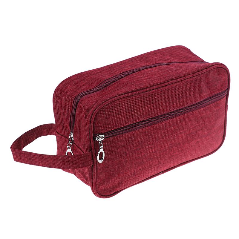 Women Men Cosmetic Canvas Case Makeup Bag Women Travel Waterproof Toilet Bags