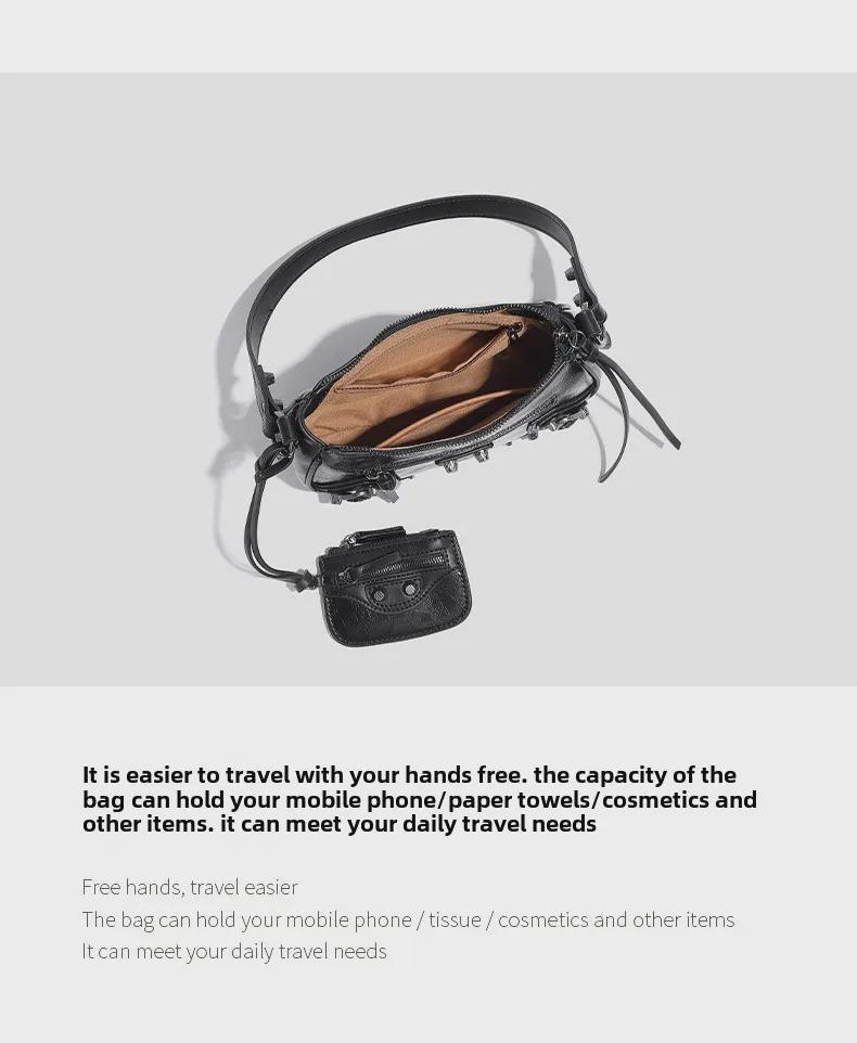 Модная сумка через плечо в японском стиле: Универсальная, спортивная, шикарная сумка через плечо и подмышки для студенток