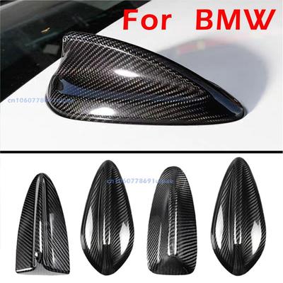 Настоящий карбоновый узор для BMW M2 M3 M4 123457 серии X1 X3 F22 F30 F34 F80 F87 F32 F36 F82 G11 G20 G12 G30 крышка антенны «акулий плавник»