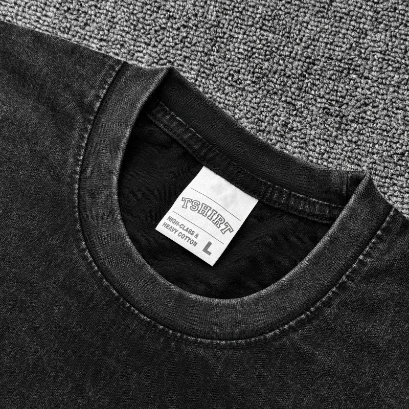 Japanese Anime Jojo Bizarre Adventure Vintage Washed T-Shirt Killer Queen Graphic T Shirts Men Women Cosplay Oversized T-shirt