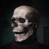 New Halloween skull mask with moving mouth Movable Mouth Skull Full Head Skull Mask