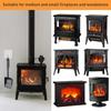 Metal Fireplace Ash Hollow Out Wood Stove Ash Sifter Charcoal Shovel Fireplace Tools Iron Coal Shovel for Wood Stove