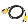 1,5 м USB 2.0 KVM-переключатель кабель многофункциональный кабель удобный для ПК компьютер