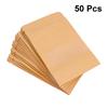 Party Favor Supplies Storage Kraft Bags Self-adhesive Paper Transparent Window Gift