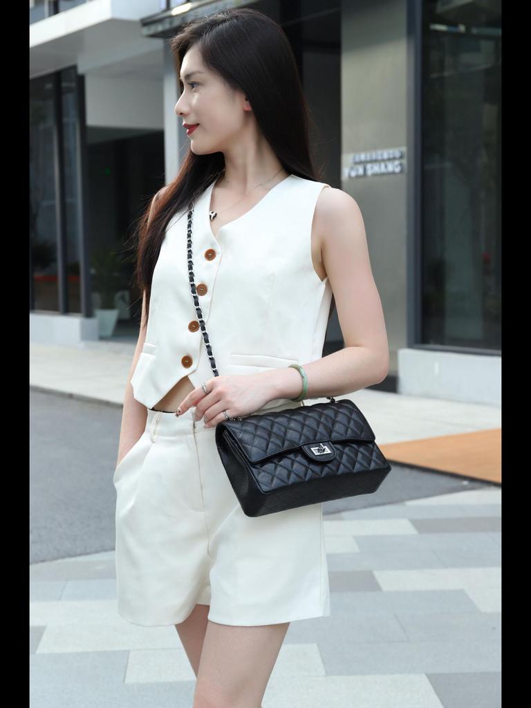 Женская сумка-мессенджер 2025 года из натуральной кожи с бриллиантами и икрой — ретро, универсальная сумка-подмышка и сумка-мессенджер