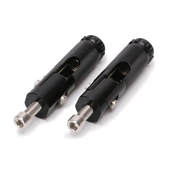 Универсальные мотоциклетные болты из алюминиевого сплава 8 мм Круглые педали Складные подножки подножки