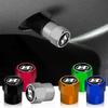 4Pcs Car Wheel Tires Bolt-in Valve Caps Badge Car Accessories For Tucson Solaris I30 Creta IX35 I40 IX20 Veloster