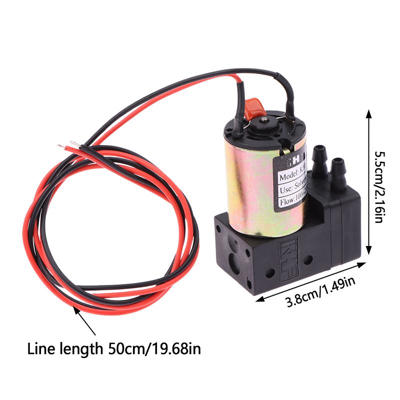 Good Quality Khf Small Ink Pump 24Vdc 3W 100-200Ml/Min Micro Diaphragm Liquid Pump For Large Format Eco Solvent Printers