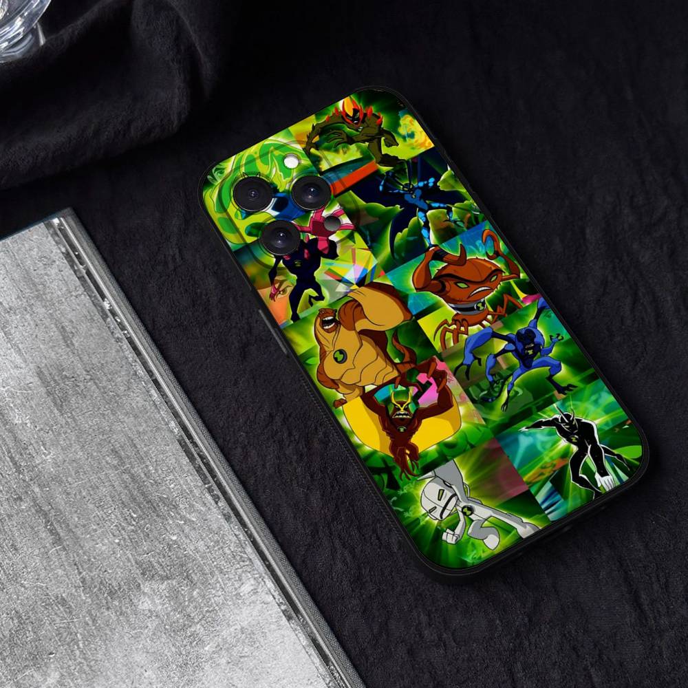 Мультяшный чехол для телефона B-Ben 10 Для iPhone 17 15 Pro Max 14 Pro 12 11 13 Mini X XR XS 16 Plus SE Задняя крышка