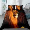 3D Giant Tiger Bedding Set King Queen Twin Single Size Duvet Cover Pillow Cases Bed Linen Set