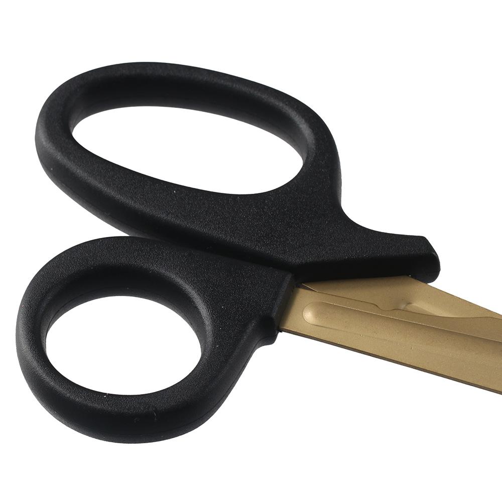 18cm Trauma Shears Titanium plating Bandage Scissors Compact Nurse Scissors