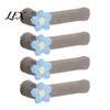 Door Handle Protector 2/4Pcs Flower Cover, Anti-collision Knob Protector, Anti-Static Bedroom Anti-Freeze Lever Sleeve for Home Office