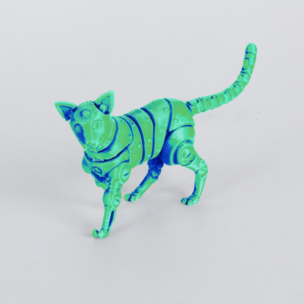 Механические игрушки-животные, напечатанные на 3D-принтере, украшения для дома, модельные игрушки