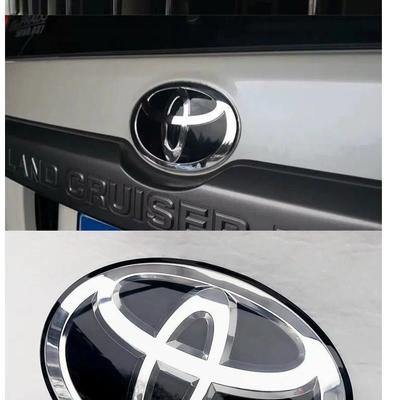 3D Логотип Автомобиля Передняя Решетка Капот Гибридный Синий Значок для Corolla Camry RAV4 Hilux CHR Highlander Yaris Vios Alphard Prius Reiz
