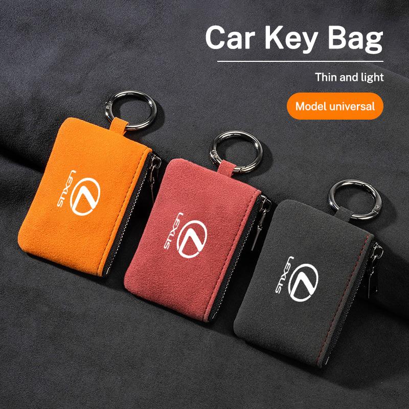 Car Key Bag Cover Case Leather Key Wallet for Lexus RX330 IS250 Ct200h ES300h RX350 IS300h NX300h GS300 ES350 Auto Accessories