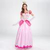Halloween Costume Mario, Princess Peach Ink Rice Stage Dress, Party Queen Dress