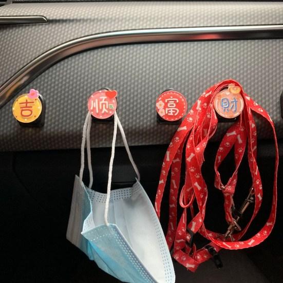 Шикарный автомобильный липкий крючок без перфорации, разные стили, декоративные