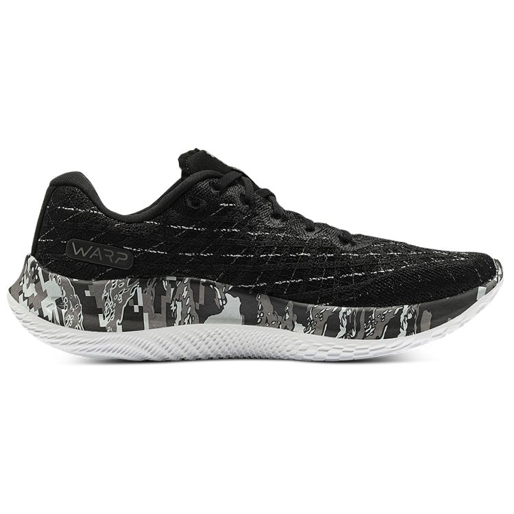 Under Armour Ua Flow Velociti Wnd Rfcm Удобные спортивные низкие повседневные кроссовки для бега Мужские кроссовки Черно-белые 3025474-001