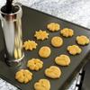 Пресс-пистолет для печенья и набор для глазури Christmas Spritz Alloy Churro Maker с 4 насадками для печенья 20 дисков инструмент для формочек для печенья
