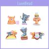 Tom And Jerry Cartoon Pvc Model With Hamburger Friesfor Design For Figure Collectors