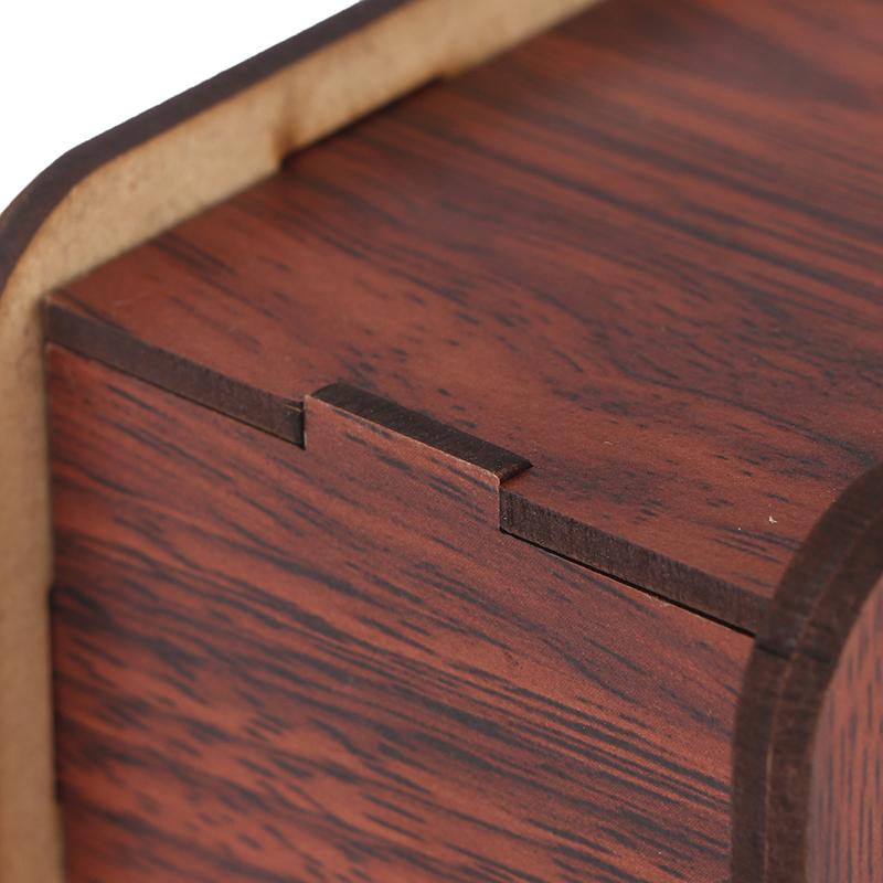 1 Набор Деревянная Копилка Контейнер для Денег Коробка для Денег для Накопления Наличных Кейс для Сокровищ Монет 1000/5000/10000 Евро