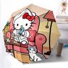 1pc Hello Kitty Automatic Opening/Closing Umbrella with Foldable Design, 8-Bone Iron Frame, Outdoor Use, Ideal Gift for Fans, Travelers, Daily Use, Su