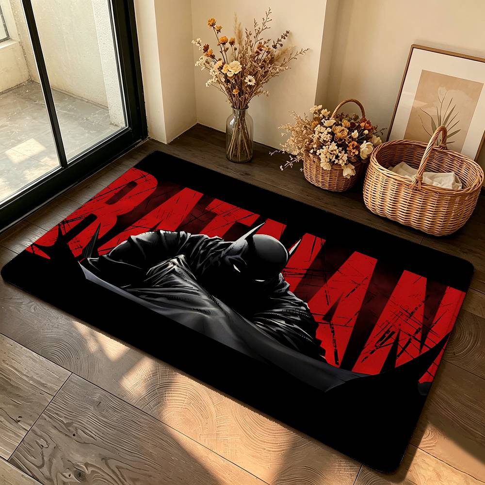 Cool B-BatmanS Classic Carpet Bathroom Anti-slip Mat Door Mat Home Decoration Mat Entrance Door Mat Scratch-resistant Door Mat