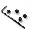 1 SET Durable Stainless Steel Screws with T8 Torx Key Wrench Tool Kit Replacement for MST2011 Grips Repair Tool Parts