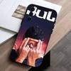rap Jul  Phone Case Black Silicone Soft For Samsung Galaxy A73,A72,A71,A70,A53,A52,A51