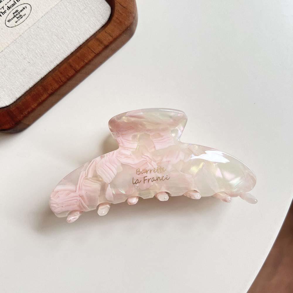 Acrylic Acetic Acid Hair Claw Elegant Women Hair Accessories Fashion Gradient Shark Clip Gifts