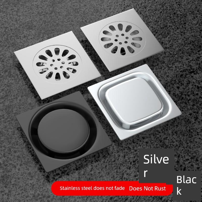 Bathroom Floor Drain Anti-Insect Cover, Anti-Odor Device, Toilet Sewer Anti-Odor Filter, Hair Filter