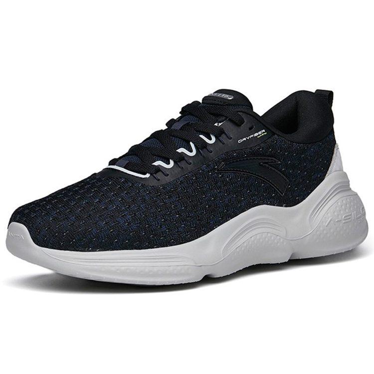 ANTA Running Shoes Men's Low Top Dark Blue/Black 112145532-4