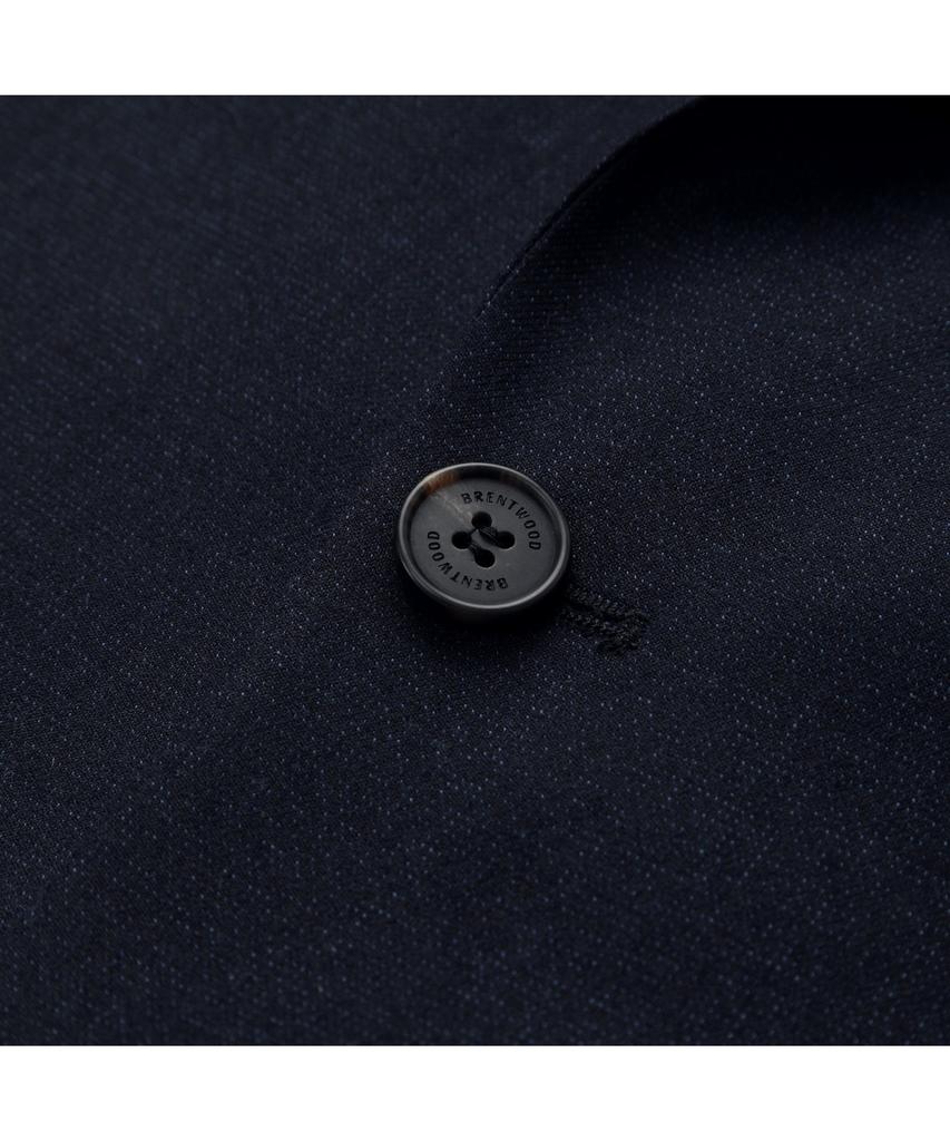 BRENTWOOD Wool Blended Micro Classic Suit Jacket - Navy Brfbw26742Nyx