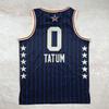 NBA All-Star Blue Hot Press Basketball Jersey Men Women Breathable Sport Wear Practice Game