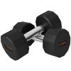 Dumbbells Weights Set with 12-Sided Shape and Non-Slip Grip for Men Women Home Gym Workout, 2 x 12kg