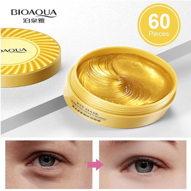 60 шт., коллагеновые патчи для глаз, гель против морщин, патчи для глаз для сна, эссенция икры, коллагеновые увлажняющие патчи для глаз