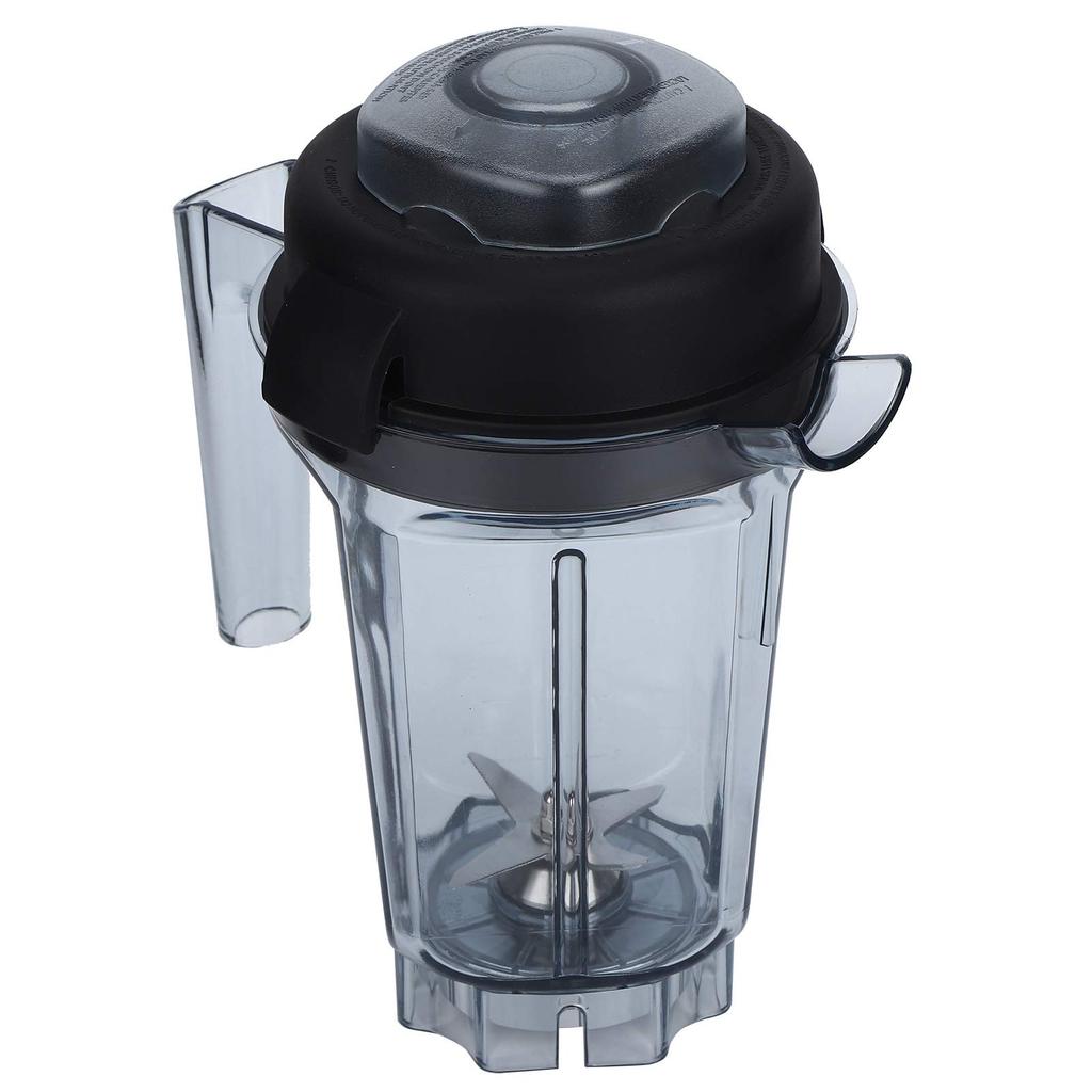 Контейнер для блендера Vitamix, Прозрачный контейнер для пищевого блендера с крышкой-лезвием, Сменная деталь, Подходит для контейнеров объемом 32 унции